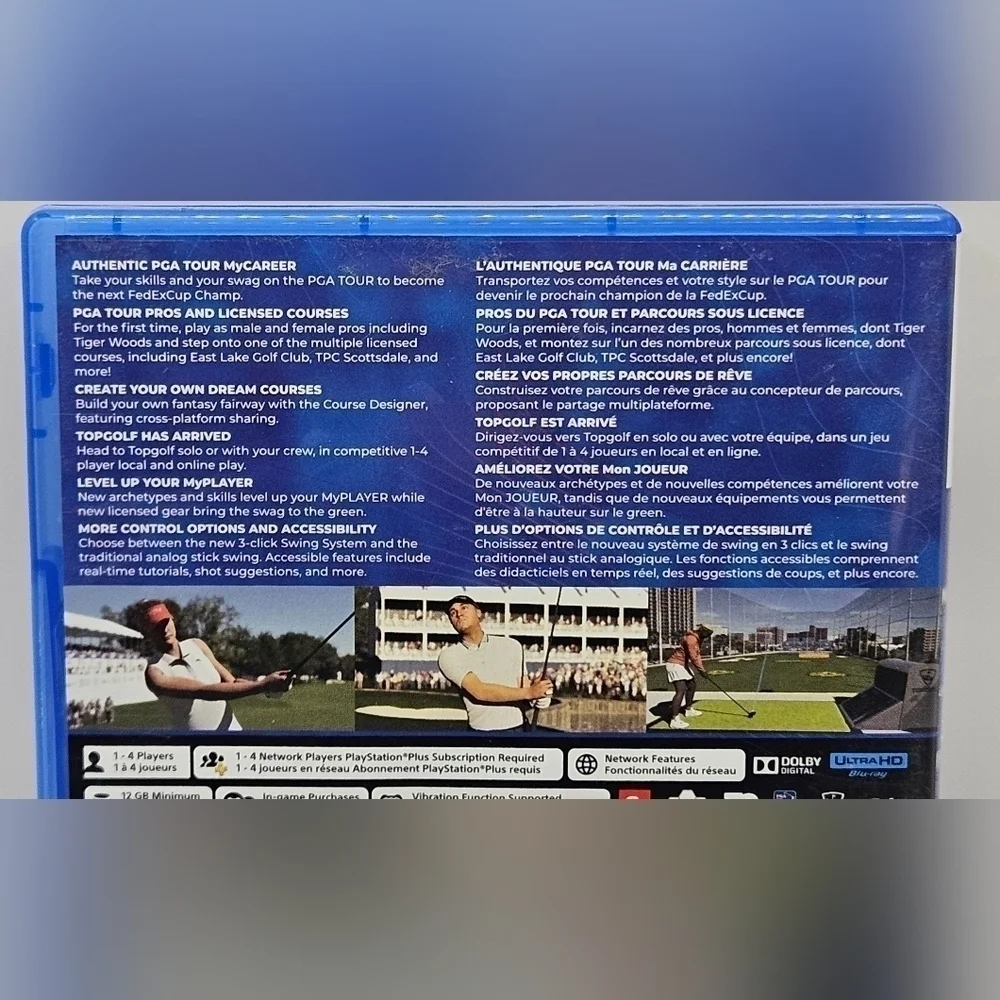 PGA Tour 2K23 PS5 Golf Game Tested Complete With Case - Picture 4 of 9